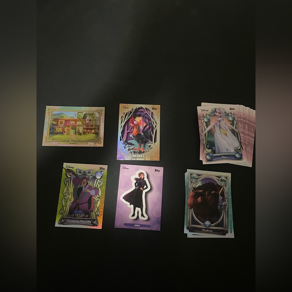 Topps Disney Wonder 2025 Card Collection- 24 Cards Total